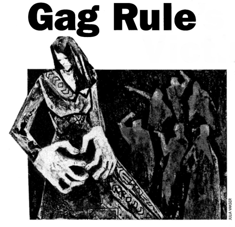 The Gag Rule S Victims